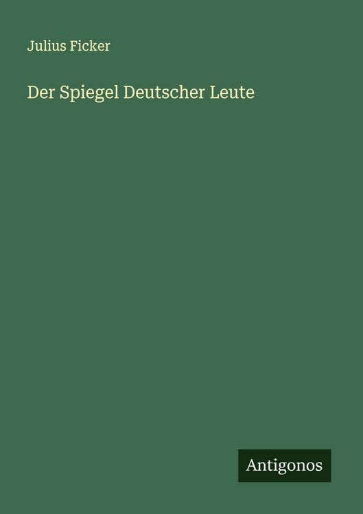 Produktbild: Der Spiegel Deutscher Leute