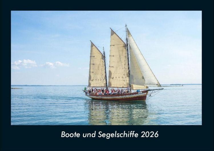 Produktbild: Boote und Segelschiffe 2026 Fotokalender DIN A4