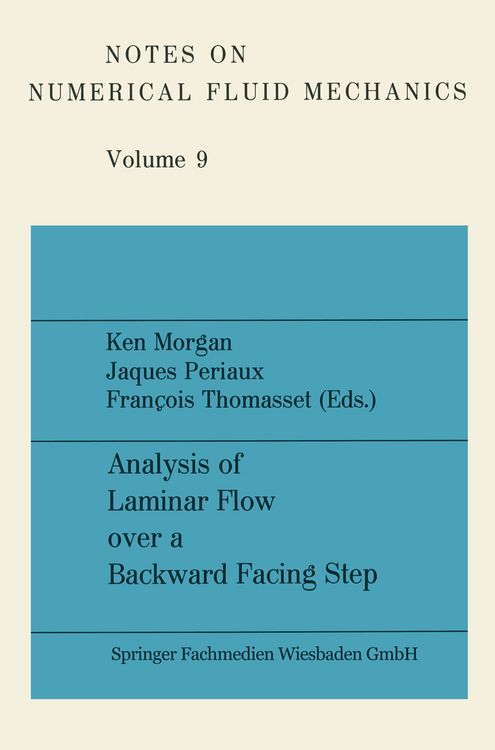Produktbild: Analysis of Laminar Flow over a Backward Facing Step