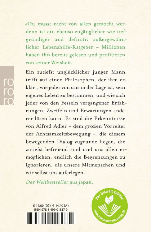 Produktbild: Du musst nicht von allen gemocht werden