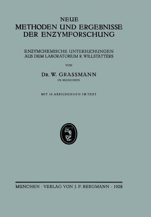 Produktbild: Neue Methoden und Ergebnisse der Enzymforschung