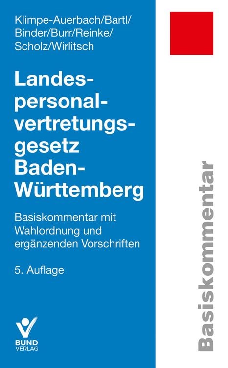 Produktbild: Landespersonalvertretungsgesetz Baden-W&uuml;rttemberg