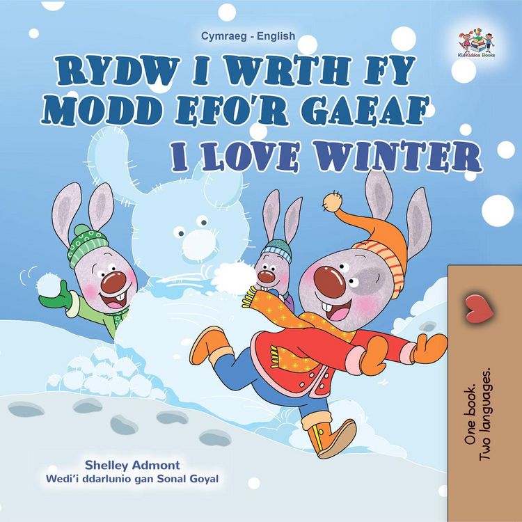Produktbild: Rydw i wrth fy modd efo'r gaeaf I Love Winter (Welsh English Bilingual Collection)