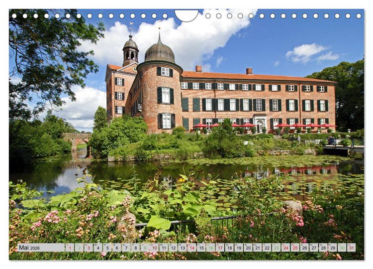 Produktbild: Ein Sommertag in Eutin (Wandkalender 2026 DIN A4 quer), CALVENDO Monatskalender