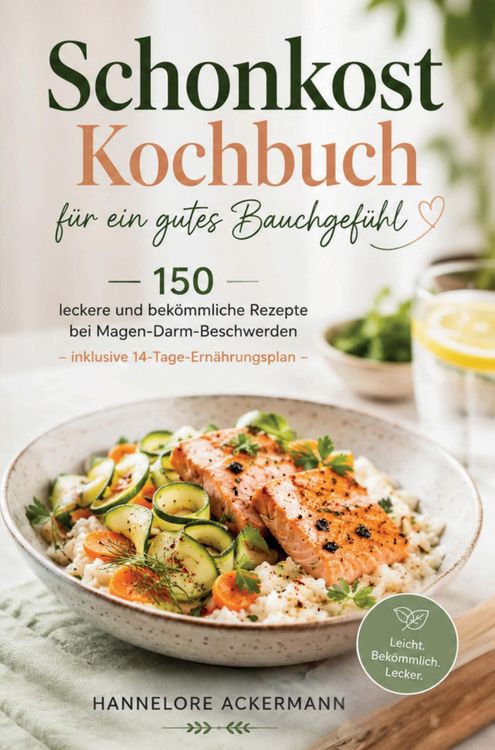 Produktbild: Schonkost Kochbuch f&uuml;r ein gutes Bauchgef&uuml;hl