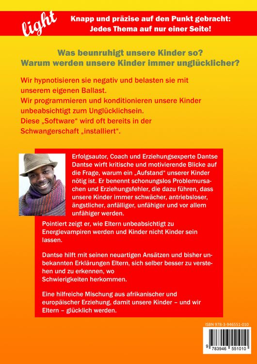 Produktbild: Aufstand der Kinder &ndash; LIGHT &ndash; Der Erziehungsratgeber als Schnell-Leseversion, jedes Thema knapp und pr&auml;zise auf einer Seite!