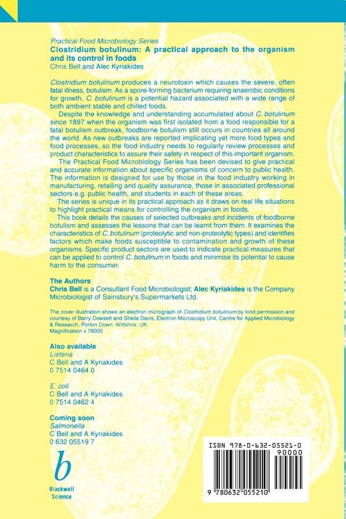 Produktbild: Clostridium Botulinum