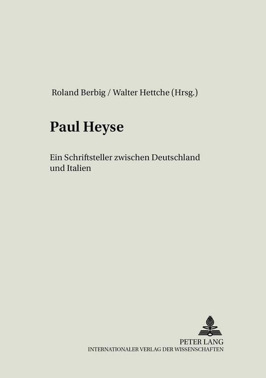 Produktbild: Paul Heyse