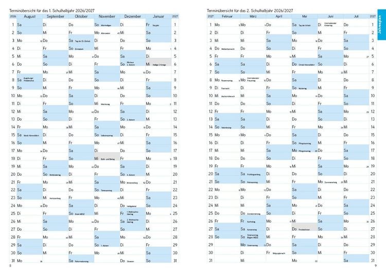 Produktbild: Lehrerkalender - Planer f&uuml;r Lehrerinnen und Lehrer 2026/27