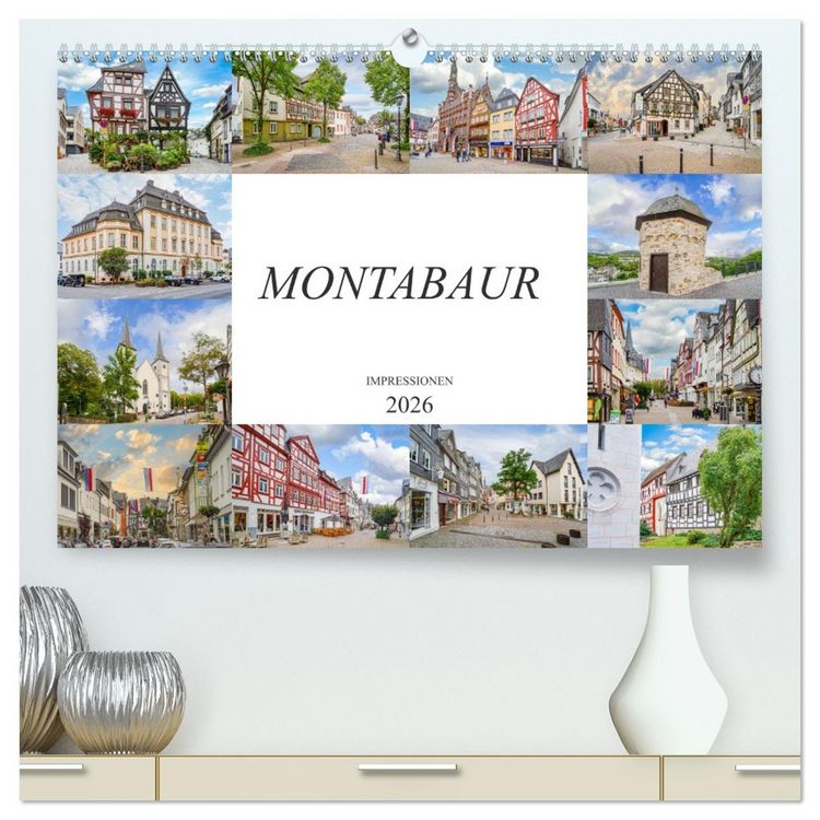 Produktbild: Montabaur Impressionen (hochwertiger Premium Wandkalender 2026 DIN A2 quer), Kunstdruck in Hochglanz