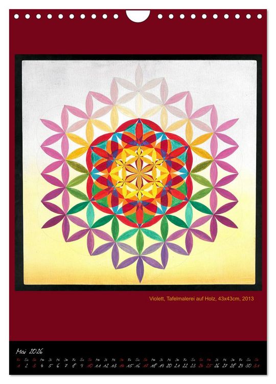 Produktbild: Die heilige Blume des Lebens - Mandalas von Istvan Seidel (Wandkalender 2026 DIN A4 hoch), CALVENDO Monatskalender