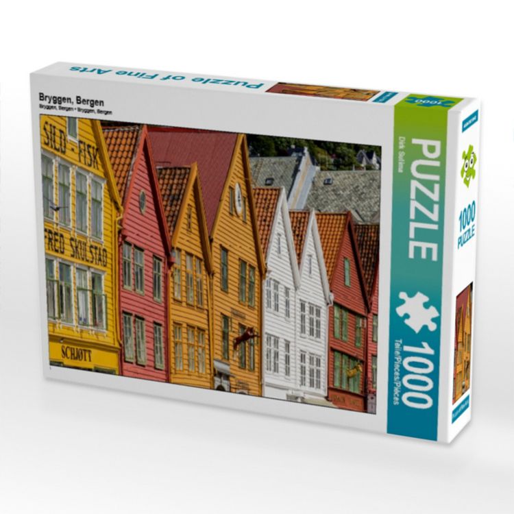 Produktbild: Bryggen, Bergen (Puzzle)