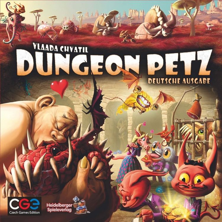 Produktbild: Dungeon Petz (Spiel), deutsche Ausgabe