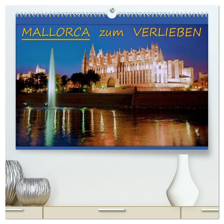 Produktbild: MALLORCA zum VERLIEBEN (hochwertiger Premium Wandkalender 2026 DIN A2 quer), Kunstdruck in Hochglanz