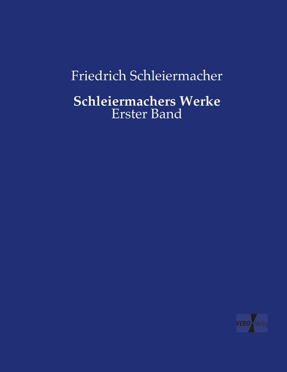 Produktbild: Schleiermachers Werke