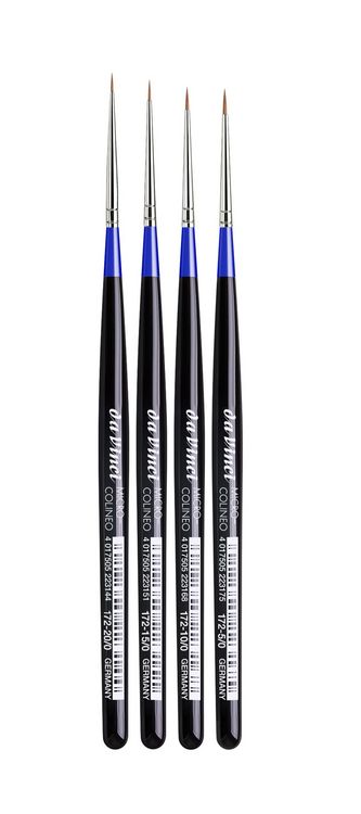 Produktbild: da Vinci Pinsel MICRO-COLINEO Rundpinsel, KOLINSKY SYNTHETIC, Gr&ouml;&szlig;e -15