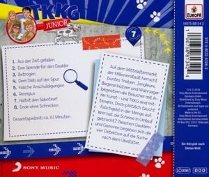 Produktbild: TKKG Junior - Zwischen Gauklern und Ganoven, 1 Audio-CD