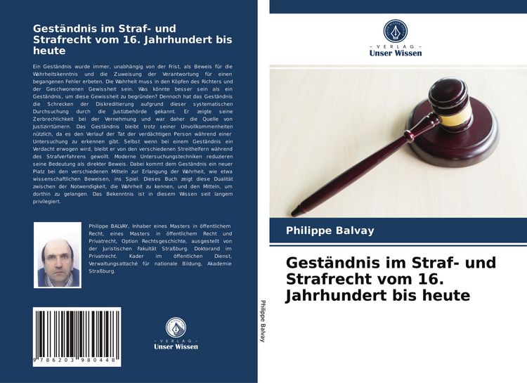 Produktbild: Gest&auml;ndnis im Straf- und Strafrecht vom 16. Jahrhundert bis heute