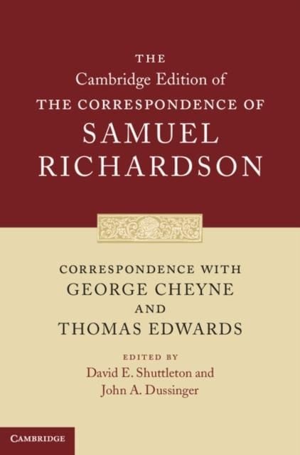 Produktbild: Correspondence with George Cheyne and Thomas Edwards