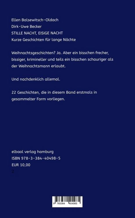 Produktbild: Stille Nacht, Eisige Nacht