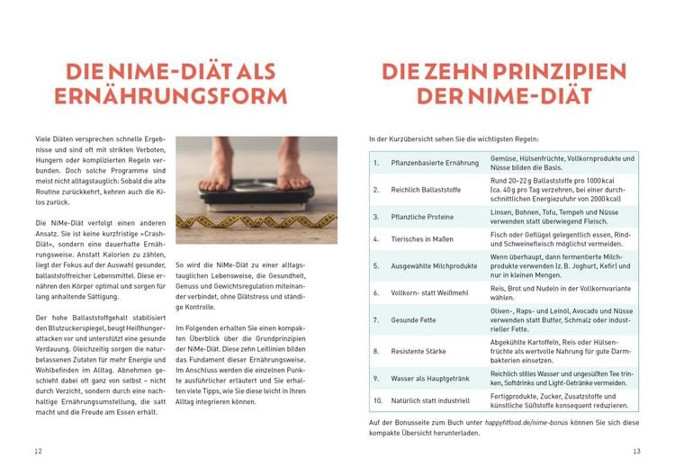 Produktbild: Gesund mit der NiMe-Di&auml;t