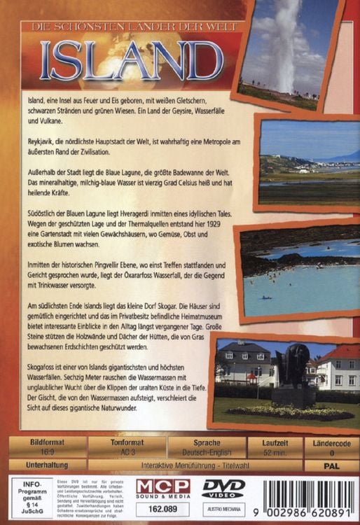 Produktbild: Island - Die sch&ouml;nsten L&auml;nder der Welt