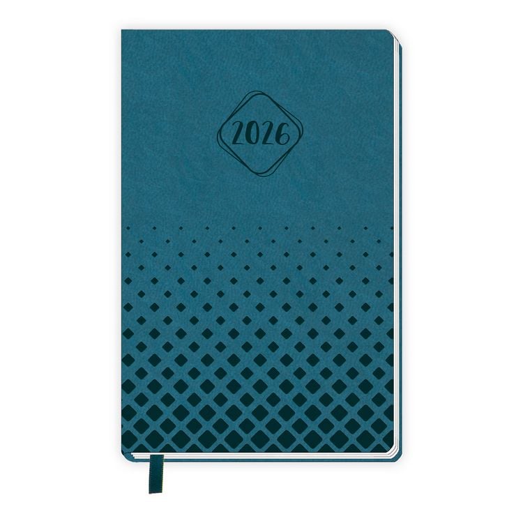 Produktbild: Trötsch Taschenkalender A6 Soft Touch Petrol 2026
