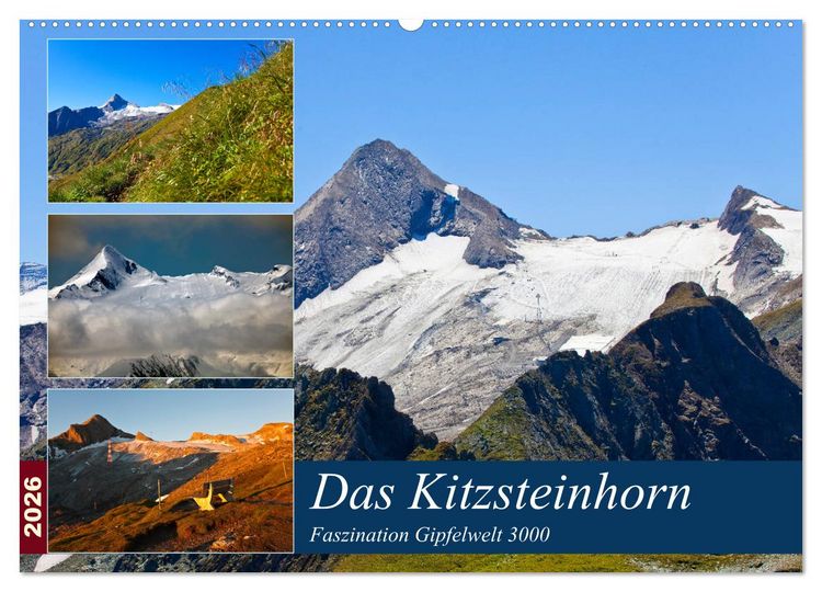 Produktbild: Das Kitzsteinhorn (Wandkalender 2026 DIN A2 quer), CALVENDO Monatskalender