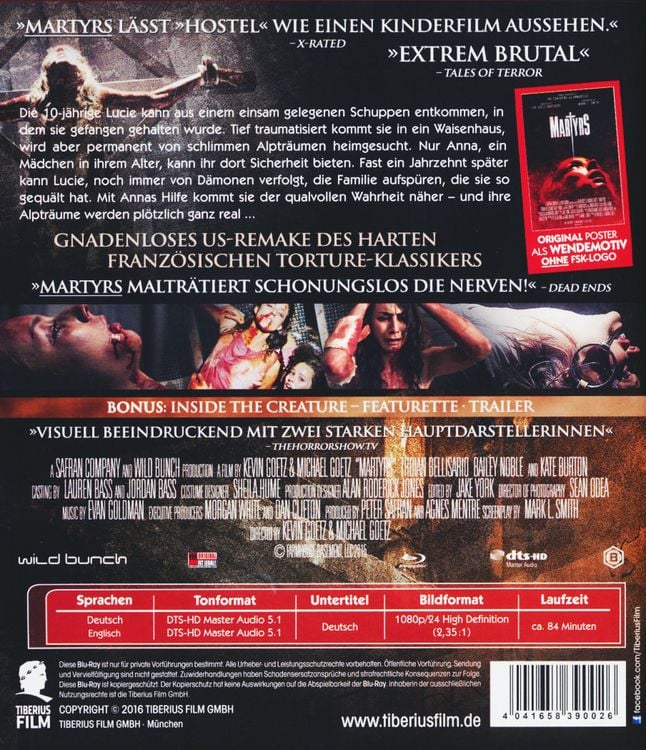 Produktbild: Martyrs - The Ultimate Horror Movie