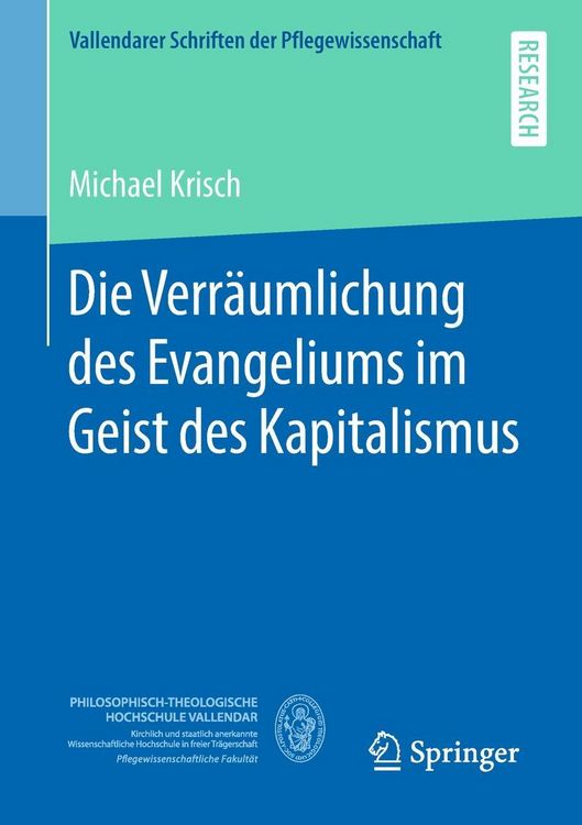 Produktbild: Die Verr&auml;umlichung des Evangeliums im Geist des Kapitalismus
