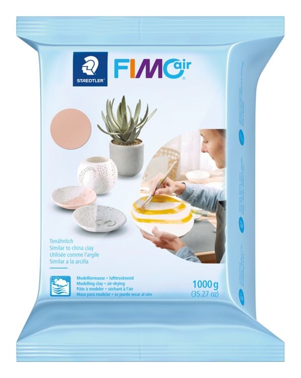 Produktbild: STAEDTLER Modelliermasse FIMO&reg; air blassrosa 1000g