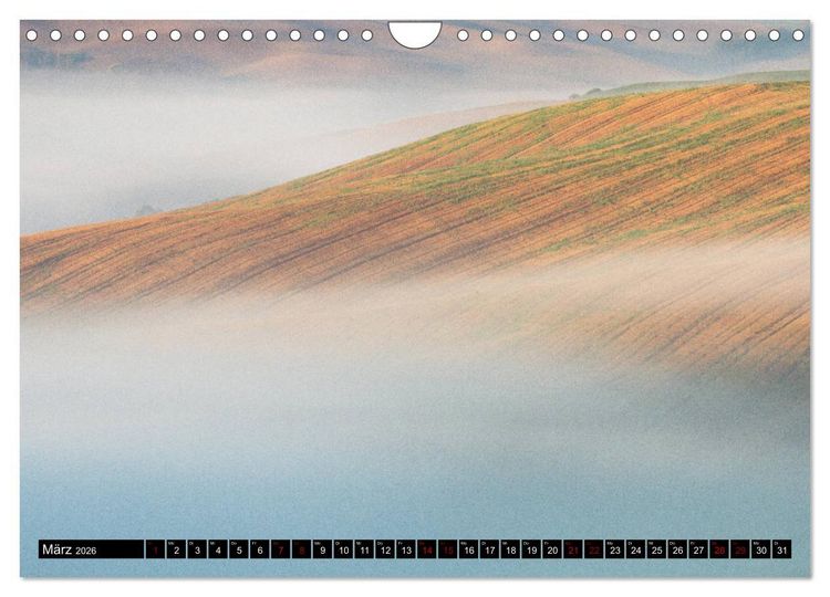 Produktbild: Toskana - Inseln im Nebel (Wandkalender 2026 DIN A4 quer), CALVENDO Monatskalender