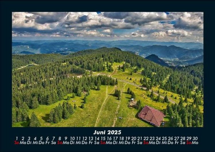 Produktbild: Landschaftskalender 2025 Fotokalender DIN A5