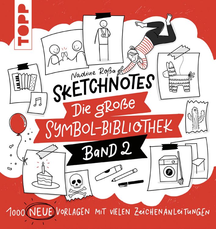 Produktbild: Sketchnotes. Die gro&szlig;e Symbol-Bibliothek. Band 2. Von der SPIEGEL-Bestseller-Autorin