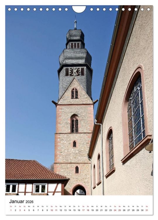 Produktbild: Hofheim am Taunusvom Frankfurter Taxifahrer Petrus Bodenstaff (Wandkalender 2026 DIN A4 hoch), CALVENDO Monatskalender