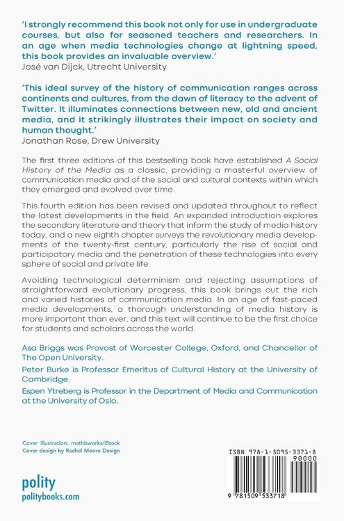 Produktbild: A Social History of the Media
