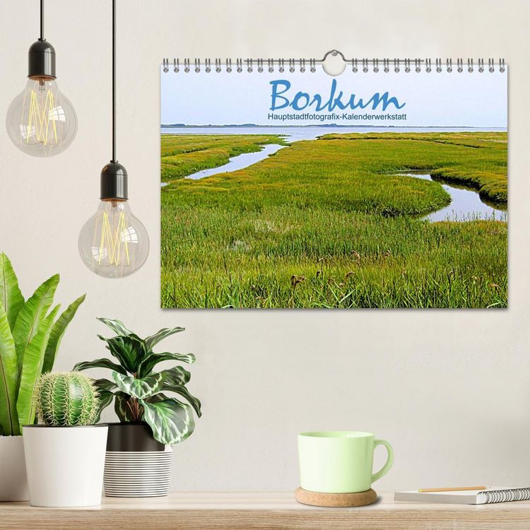 Produktbild: Borkum (Wandkalender 2026 DIN A4 quer), CALVENDO Monatskalender