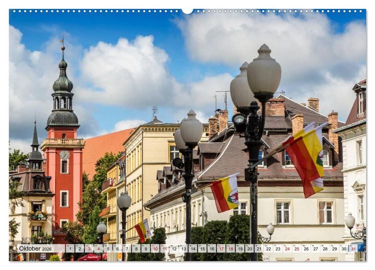 Produktbild: NIEDERSCHLESIEN Sommerliche Impressionen (Wandkalender 2026 DIN A2 quer), CALVENDO Monatskalender