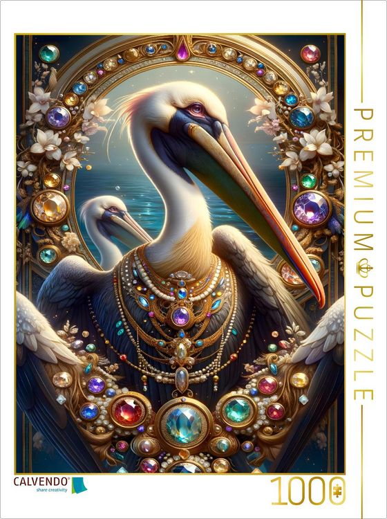 Produktbild: CALVENDO Puzzle Magie des Albatros | 1000 Teile Lege-Gr&ouml;&szlig;e 64x48cm Foto-Puzzle f&uuml;r gl&uuml;ckliche Stunden