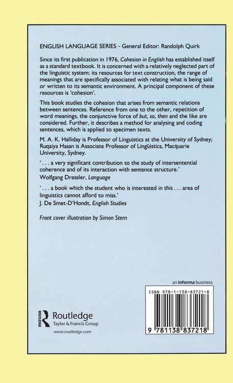 Produktbild: Cohesion in English