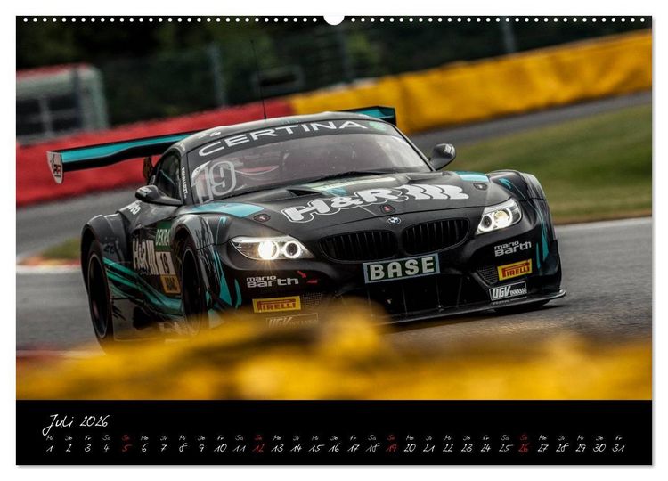Produktbild: EMOTIONS ON THE GRID - GT Masters (hochwertiger Premium Wandkalender 2026 DIN A2 quer), Kunstdruck in Hochglanz