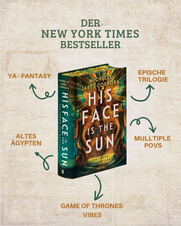 Produktbild: His Face Is The Sun &ndash; Der Thron von Khetara