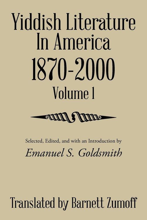 Produktbild: Yiddish Literature in America 1870-2000