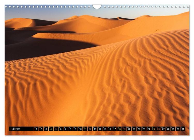 Produktbild: D&uuml;nen. Diamanten der W&uuml;ste (Wandkalender 2026 DIN A3 quer), CALVENDO Monatskalender