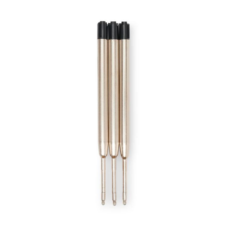 Produktbild: Kugelschreiber Refill 3er Set Schwarz