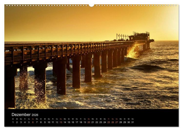 Produktbild: Namibia: Ein Traum von sanftem Licht und unendlicher Weite (Wandkalender 2026 DIN A2 quer), CALVENDO Monatskalender