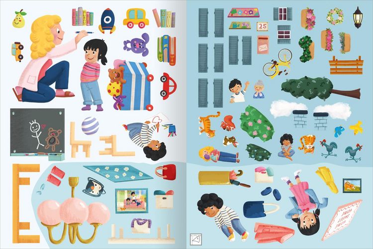 Produktbild: Erstes Stickern &ndash; Stickerhaus