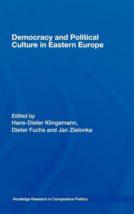 Produktbild: Democracy and Political Culture in Eastern Europe