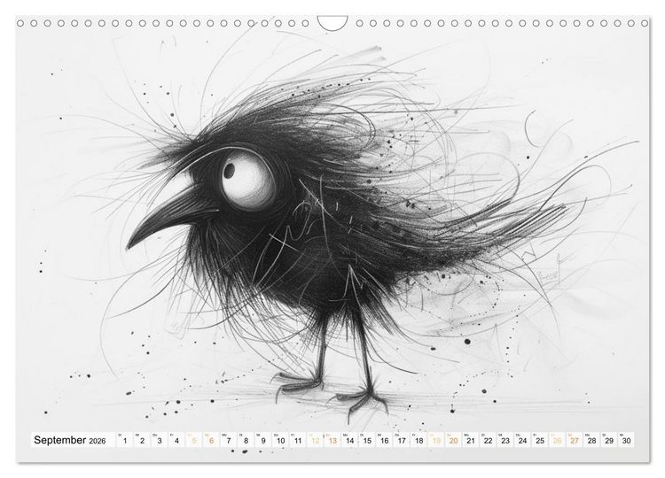 Produktbild: Tierisches Tohuwabohu (Wandkalender 2026 DIN A3 quer), CALVENDO Monatskalender