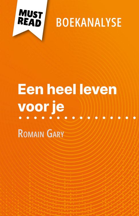 Produktbild: Een heel leven voor je van Romain Gary (Boekanalyse)